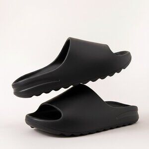 Unisex Extra-Thick Foam Comfort Slides – Soft EVA Spa Sandals for Eve